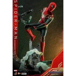 Hot Toys Marvel Spider-Man: Far From Home Movie Masterpiece Action Figure 1/6 Spider-Man (Integrated Suit) 29cm -Action Figures Shop 13482304 8814911788205744