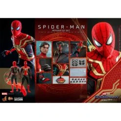 Hot Toys Marvel Spider-Man: Far From Home Movie Masterpiece Action Figure 1/6 Spider-Man (Integrated Suit) 29cm -Action Figures Shop 13482304 9404911788645187