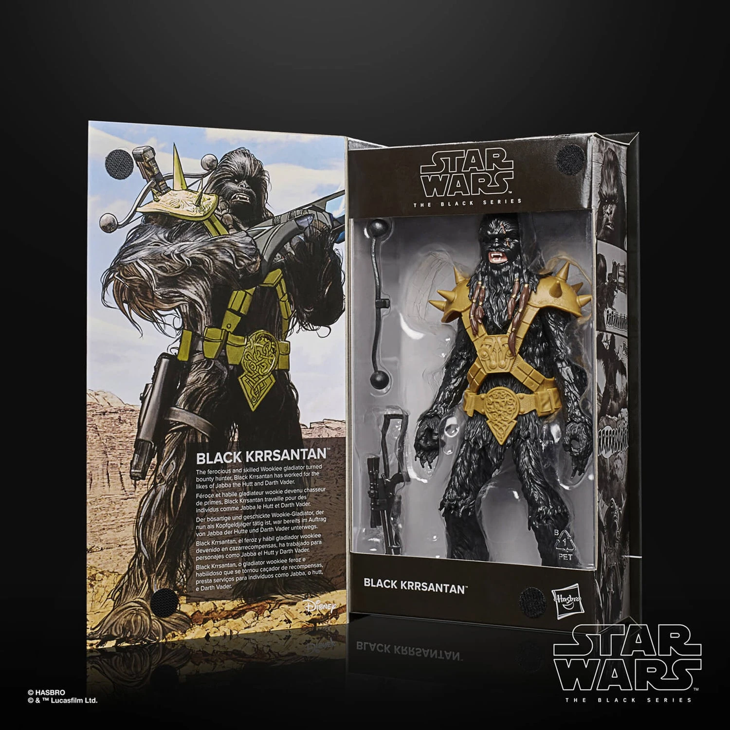 Hasbro Star Wars Black Series Black Krrsantan 6 Inch Scale Action Figure 7 Hasbro Star Wars Black Series Black Krrsantan 6 Inch Scale Action Figure - Image 6