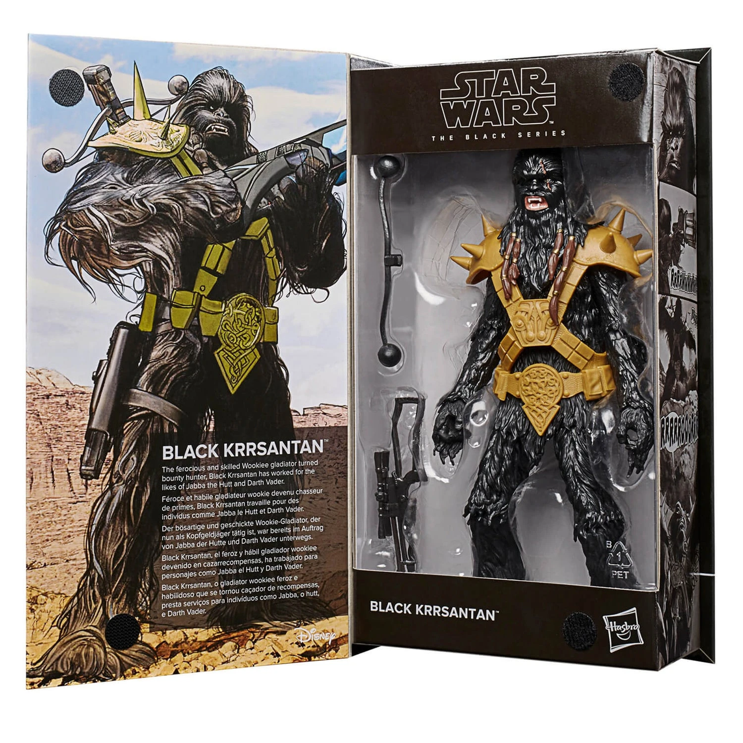 Hasbro Star Wars Black Series Black Krrsantan 6 Inch Scale Action Figure 3 Hasbro Star Wars Black Series Black Krrsantan 6 Inch Scale Action Figure - Image 2
