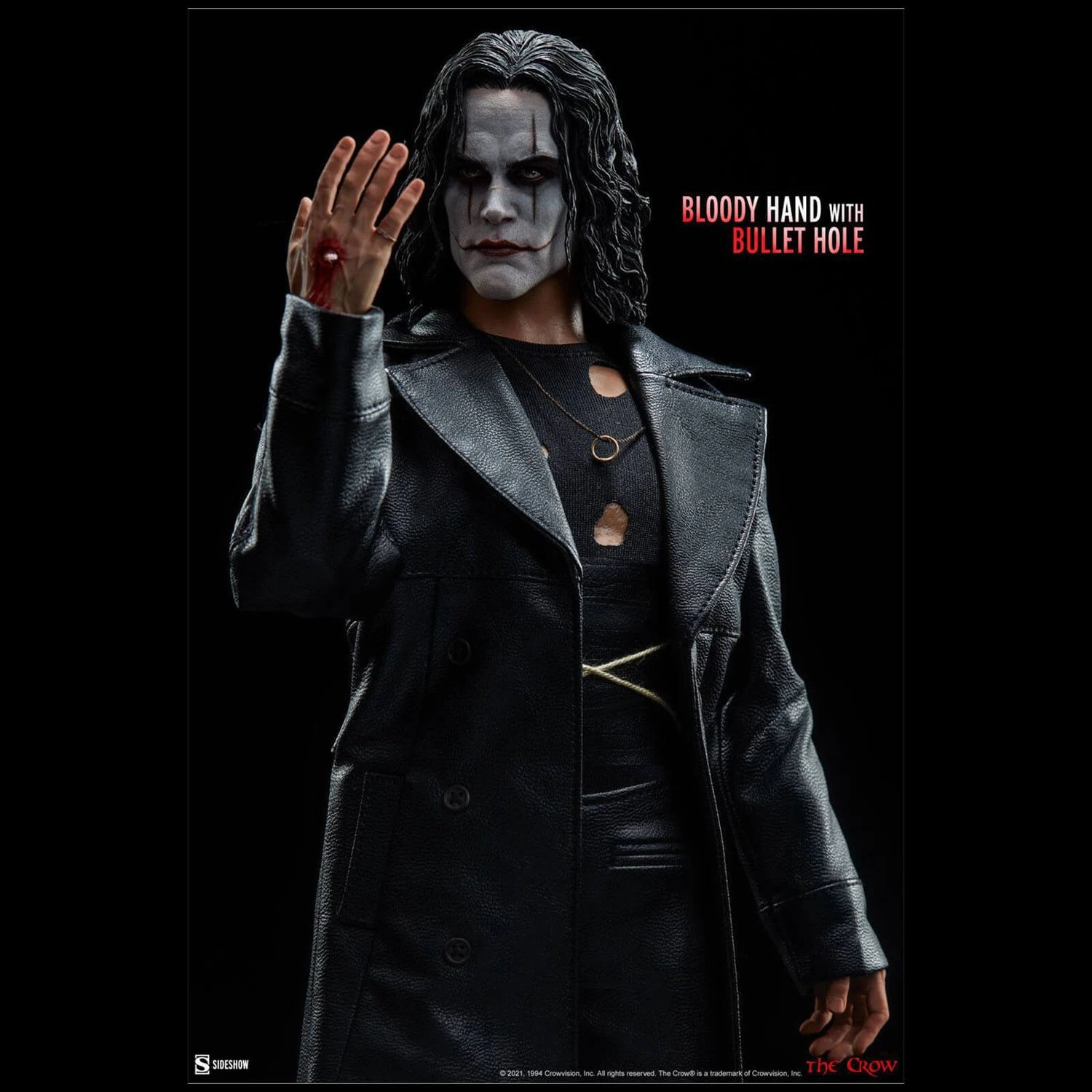 Sideshow The Crow Action Figure 1/6 The Crow 30 Cm 13 Sideshow The Crow Action Figure 1/6 The Crow 30 Cm - Image 11