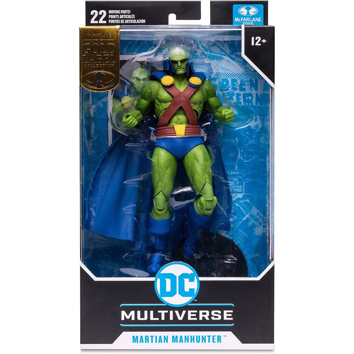 McFarlane DC Multiverse 7" Figure - Martian Manhunter (Gold Label) 9 McFarlane DC Multiverse 7" Figure - Martian Manhunter (Gold Label) - Image 7
