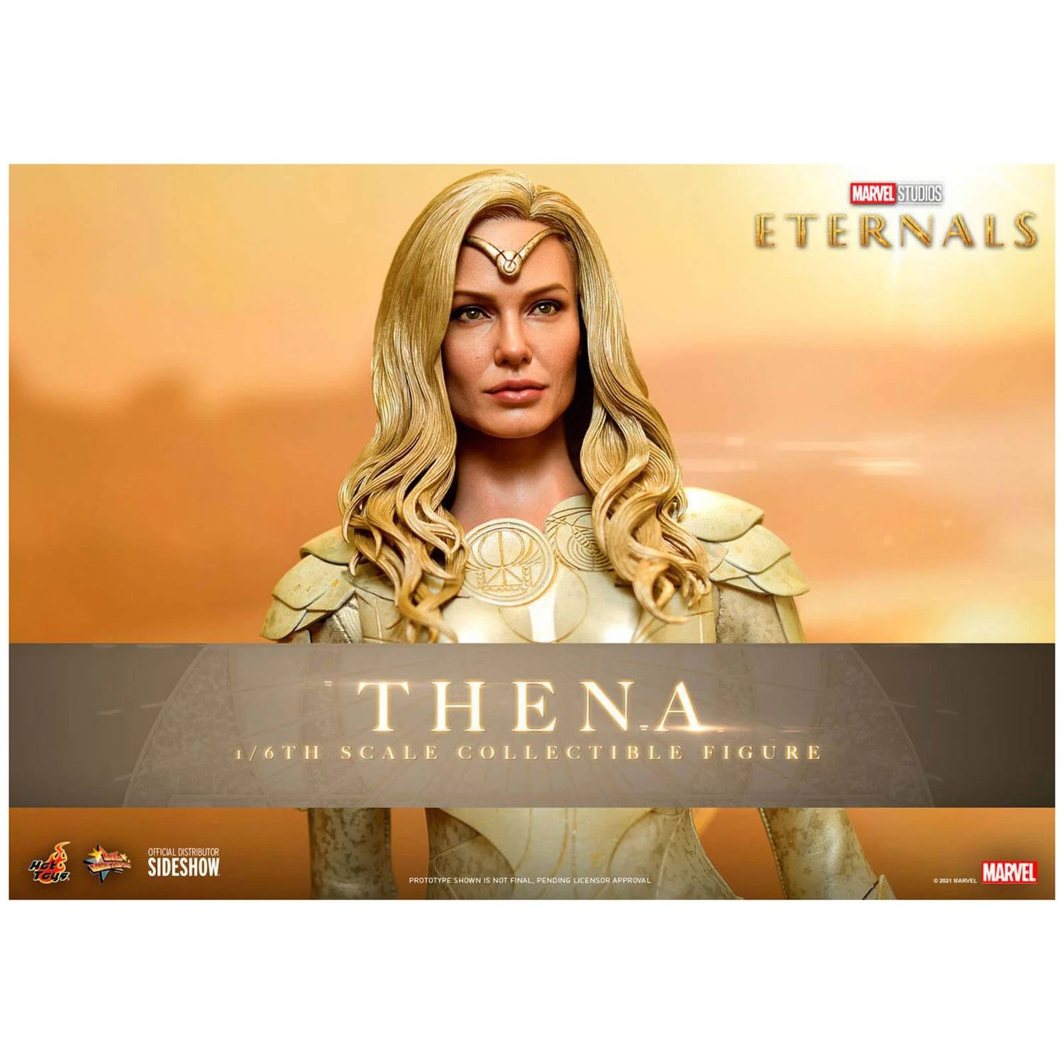 Hot Toys Marvel Eternals Movie Masterpiece Action Figure 1/6 Thena 30 Cm 4 Hot Toys Marvel Eternals Movie Masterpiece Action Figure 1/6 Thena 30 Cm - Image 2