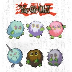 Fanattik Yu-Gi-Oh! Kuriboh Brothers Limited Edition Set Of 6 Pins -Action Figures Shop 13646549 1494933240787295