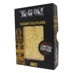Fanattik Yu-Gi-Oh! 24K Gold Plated Jinzo Ingot -Action Figures Shop 13646553 1354933242573210