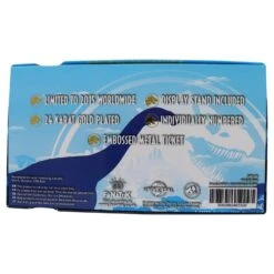 Fanattik Jurassic World 24k Gold Plated Gyrosphere Ticket -Action Figures Shop 13646556 6664933243480476