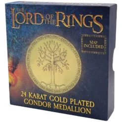 Lord Of The Rings 24k Gold Plated Medallion Bundle (3-pack) - Zavvi Exclusive -Action Figures Shop 13695768 1994945409020962