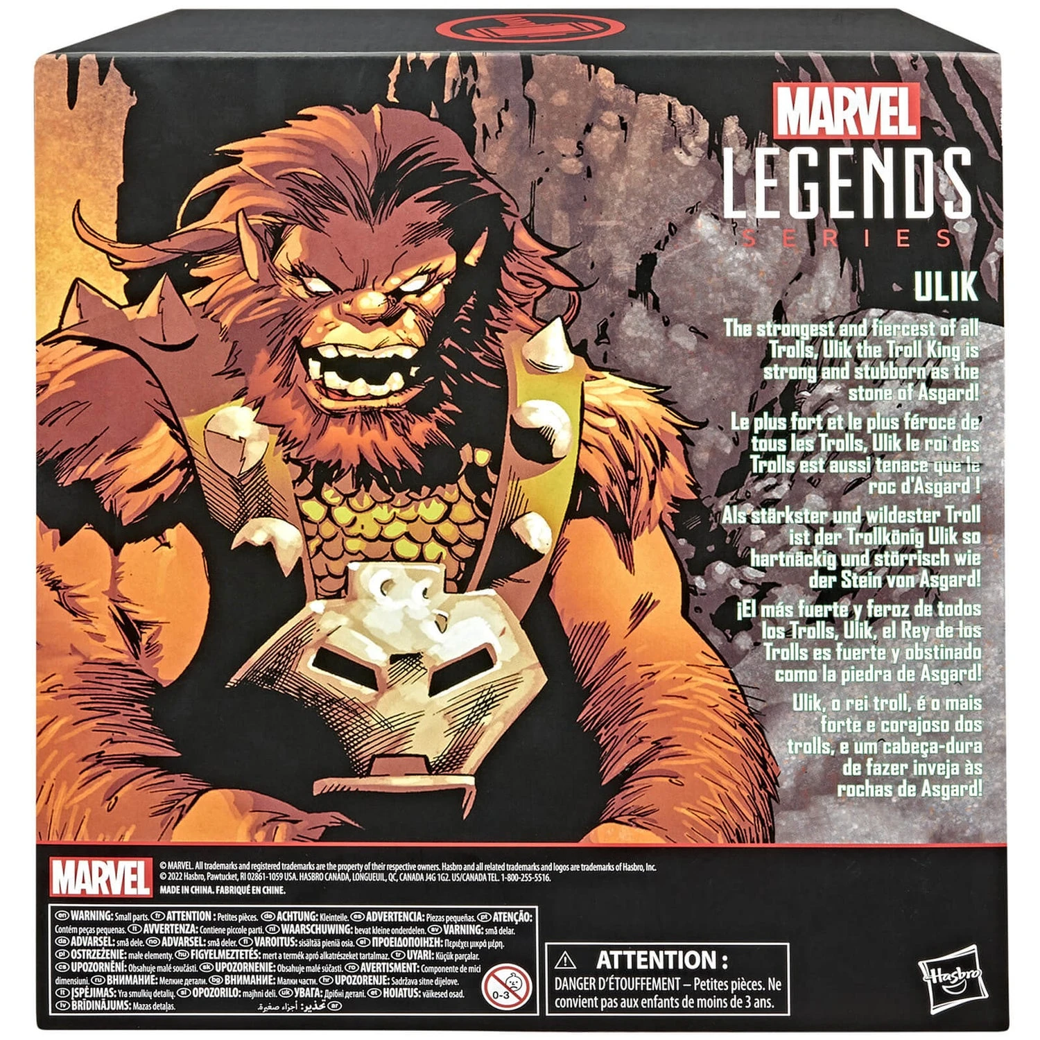 Hasbro Marvel Legends Series Ulik The Troll King 6 Inch Action Figure 12 Hasbro Marvel Legends Series Ulik The Troll King 6 Inch Action Figure - Image 10