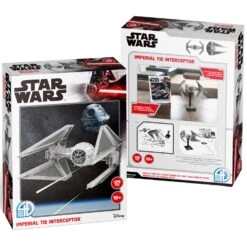 Star Wars Imperial TIE Interceptor Paper Core 3D Puzzle Model -Action Figures Shop 13700997 1024941006035040
