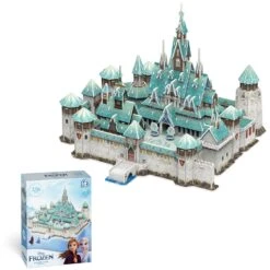Disney Frozen Arendelle Castle Paper Core 3D Puzzle Model 7 Disney Frozen Arendelle Castle Paper Core 3D Puzzle Model -Action Figures Shop 13701010 7174941008339370
