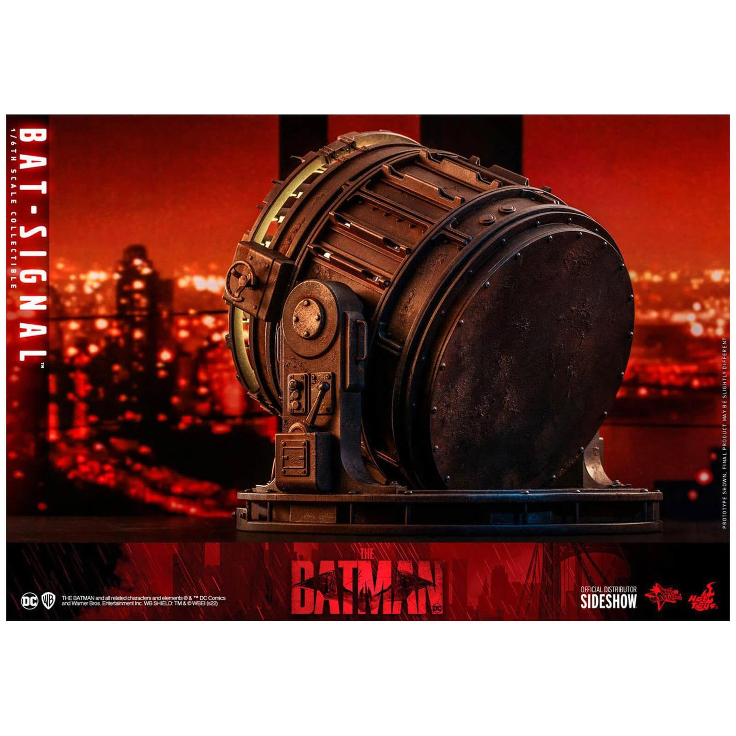 Hot Toys DC Comics The Batman Movie Masterpiece Figure Accessory 1/6 Bat-Signal 23 Cm 10 Hot Toys DC Comics The Batman Movie Masterpiece Figure Accessory 1/6 Bat-Signal 23 Cm - Image 8