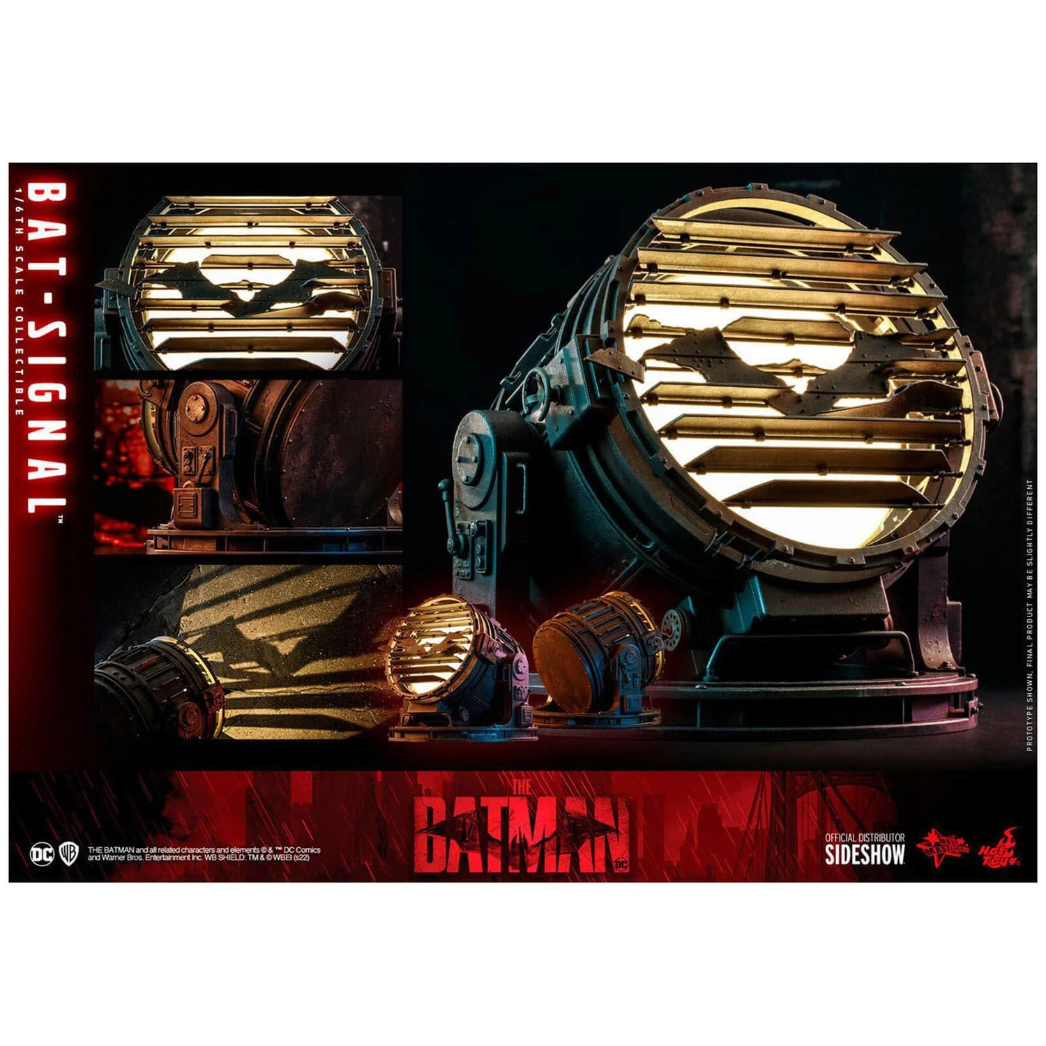 Hot Toys DC Comics The Batman Movie Masterpiece Figure Accessory 1/6 Bat-Signal 23 Cm 12 Hot Toys DC Comics The Batman Movie Masterpiece Figure Accessory 1/6 Bat-Signal 23 Cm - Image 10