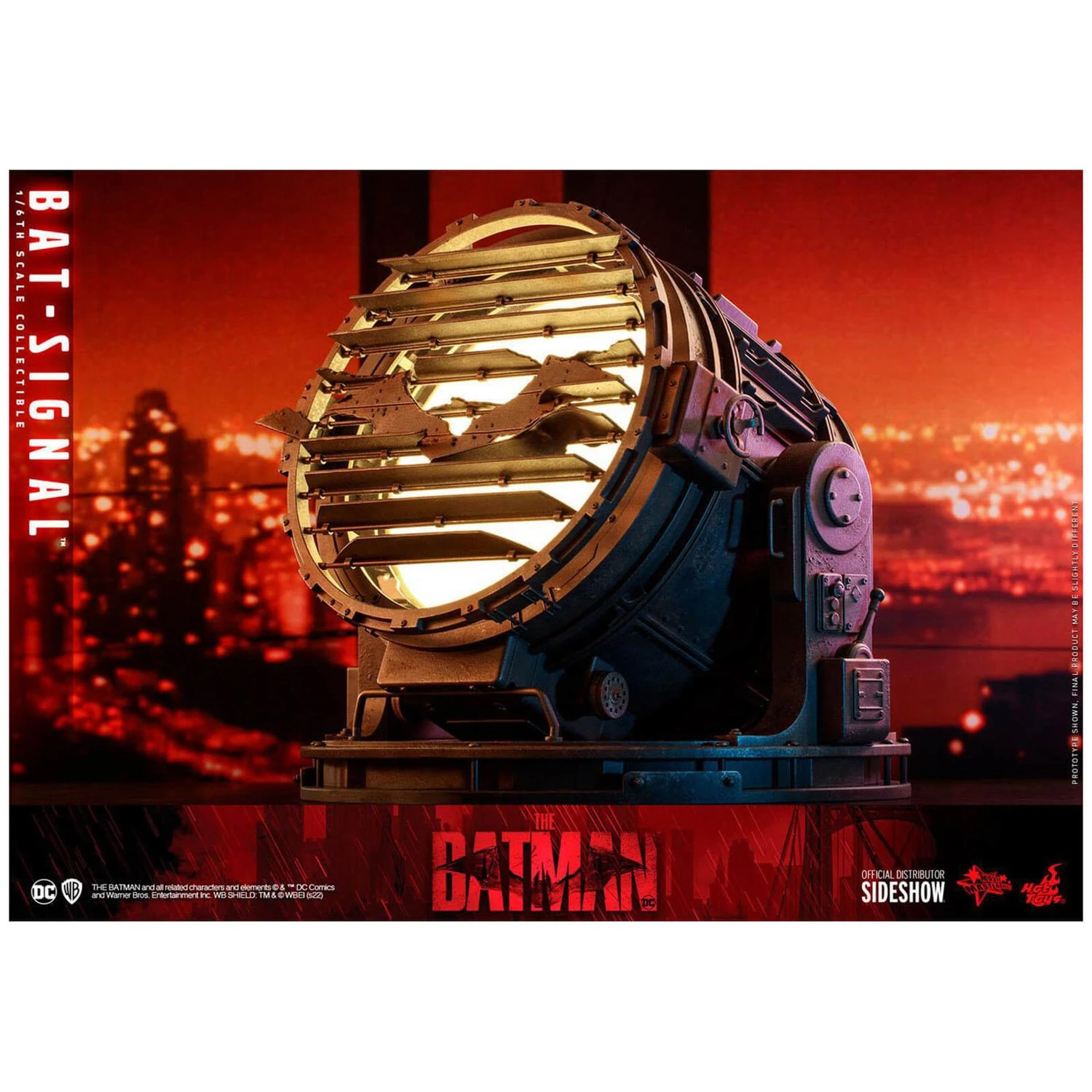 Hot Toys DC Comics The Batman Movie Masterpiece Figure Accessory 1/6 Bat-Signal 23 Cm 7 Hot Toys DC Comics The Batman Movie Masterpiece Figure Accessory 1/6 Bat-Signal 23 Cm - Image 5