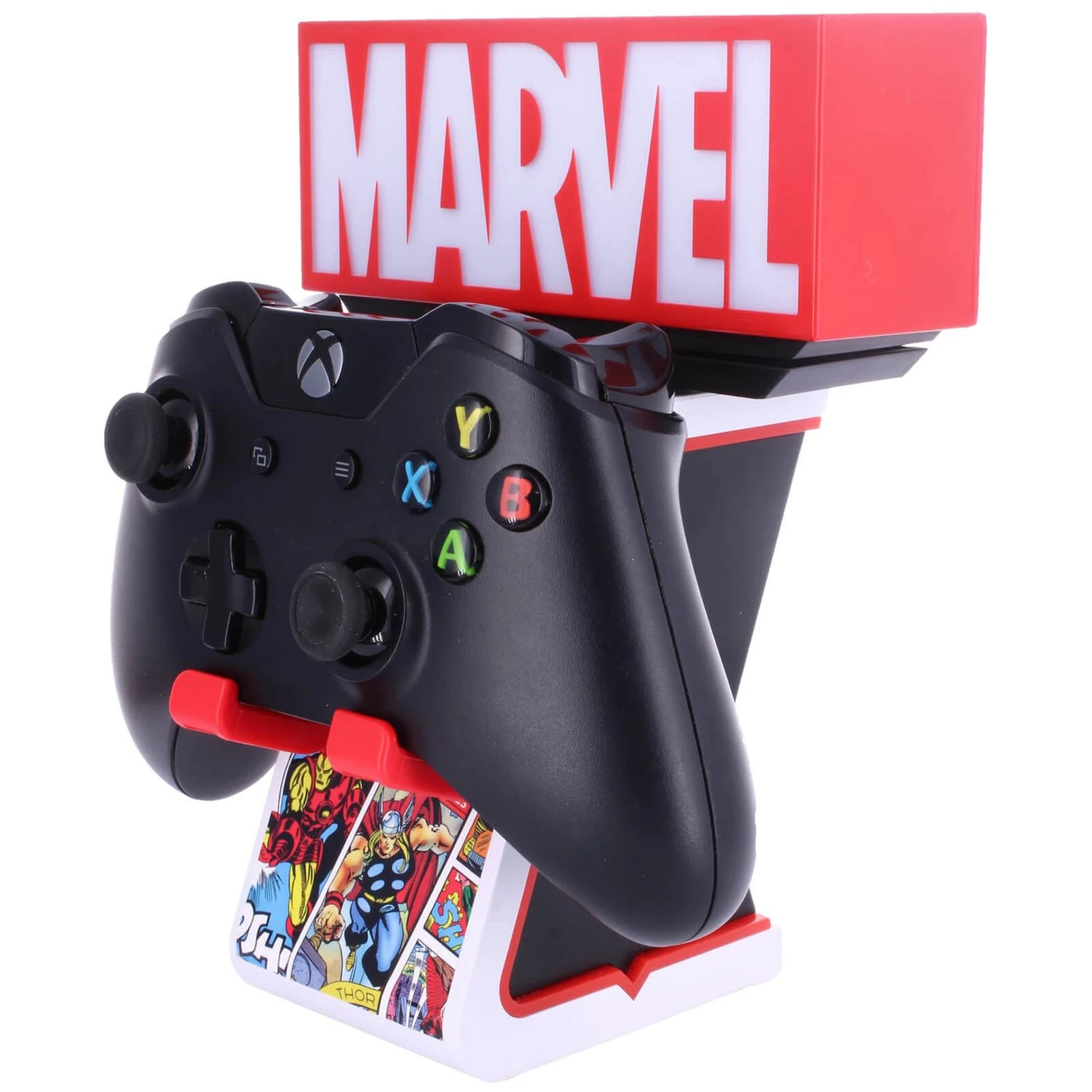 Cable Guys Marvel Red Logo Light Up Ikon Controller And Smartphone Stand 12 Cable Guys Marvel Red Logo Light Up Ikon Controller And Smartphone Stand - Image 10