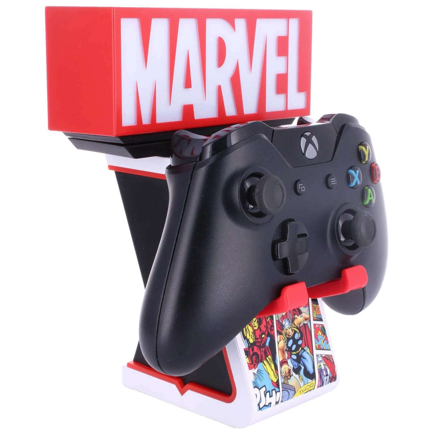 Cable Guys Marvel Red Logo Light Up Ikon Controller And Smartphone Stand 11 Cable Guys Marvel Red Logo Light Up Ikon Controller And Smartphone Stand - Image 9