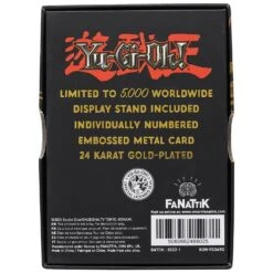 Fanattik Yu-Gi-Oh! Limited Edition 24K Gold Plated Collectible - B. Skull Dragon -Action Figures Shop 13844568 2504959172911045