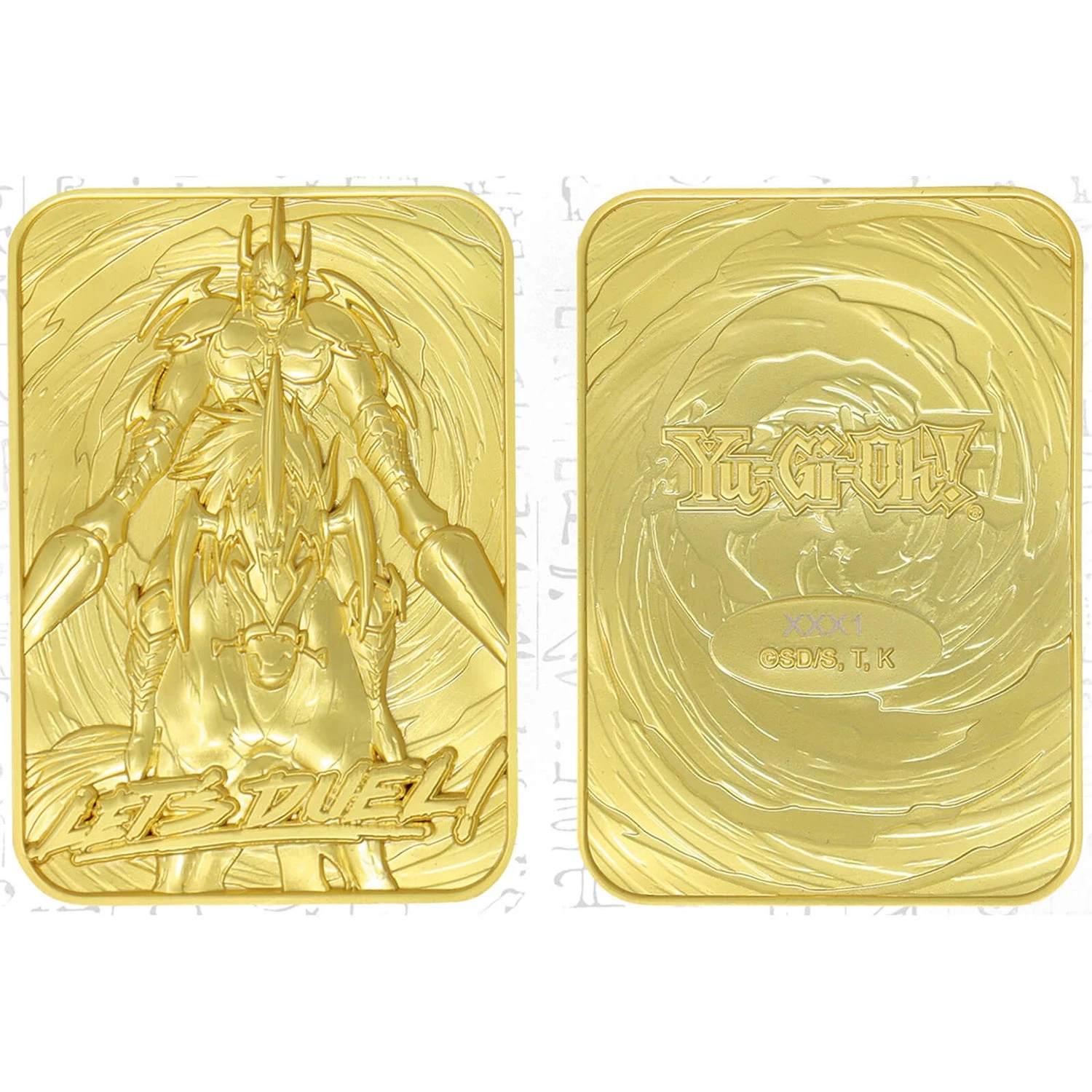 Yu Gi Oh! Limited Edition 24K Gold Plated Collectible Gaia The Fierce Knight By Fanattik 11 Yu Gi Oh! Limited Edition 24K Gold Plated Collectible Gaia The Fierce Knight By Fanattik - Image 9