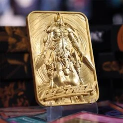 Yu Gi Oh! Limited Edition 24K Gold Plated Collectible Gaia The Fierce Knight By Fanattik 17 Yu Gi Oh! Limited Edition 24K Gold Plated Collectible Gaia The Fierce Knight By Fanattik -Action Figures Shop 13925050 1294976531652024