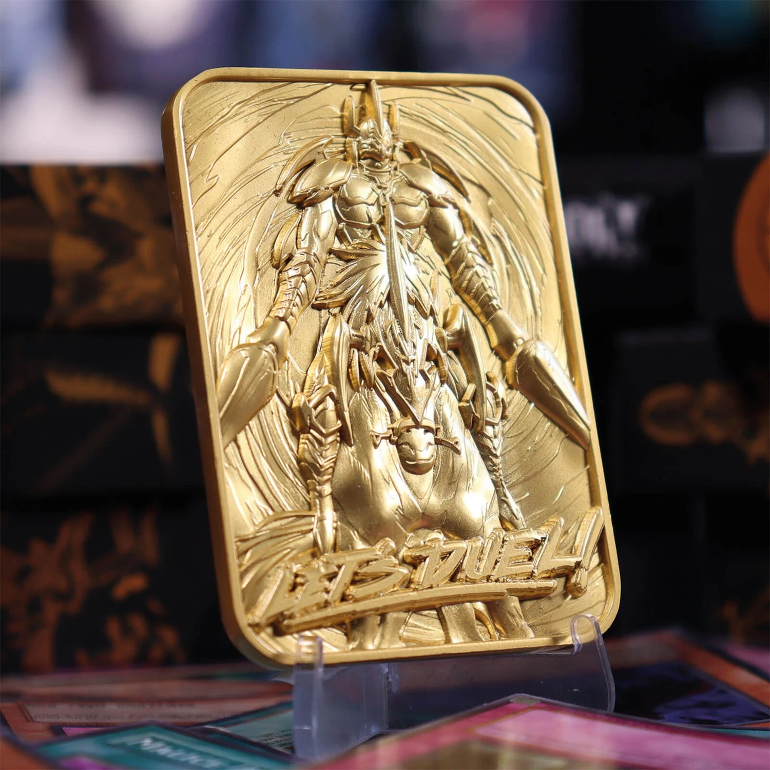 Yu Gi Oh! Limited Edition 24K Gold Plated Collectible Gaia The Fierce Knight By Fanattik 9 Yu Gi Oh! Limited Edition 24K Gold Plated Collectible Gaia The Fierce Knight By Fanattik - Image 7