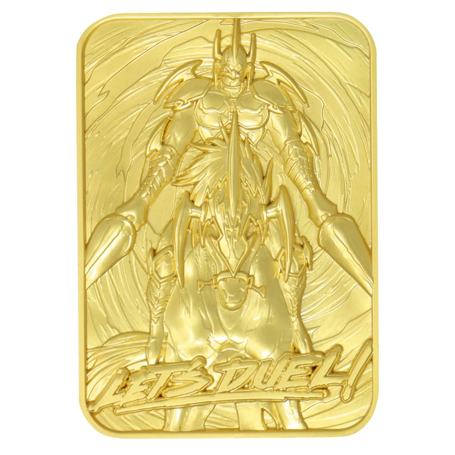Yu Gi Oh! Limited Edition 24K Gold Plated Collectible Gaia The Fierce Knight By Fanattik 7 Yu Gi Oh! Limited Edition 24K Gold Plated Collectible Gaia The Fierce Knight By Fanattik - Image 5