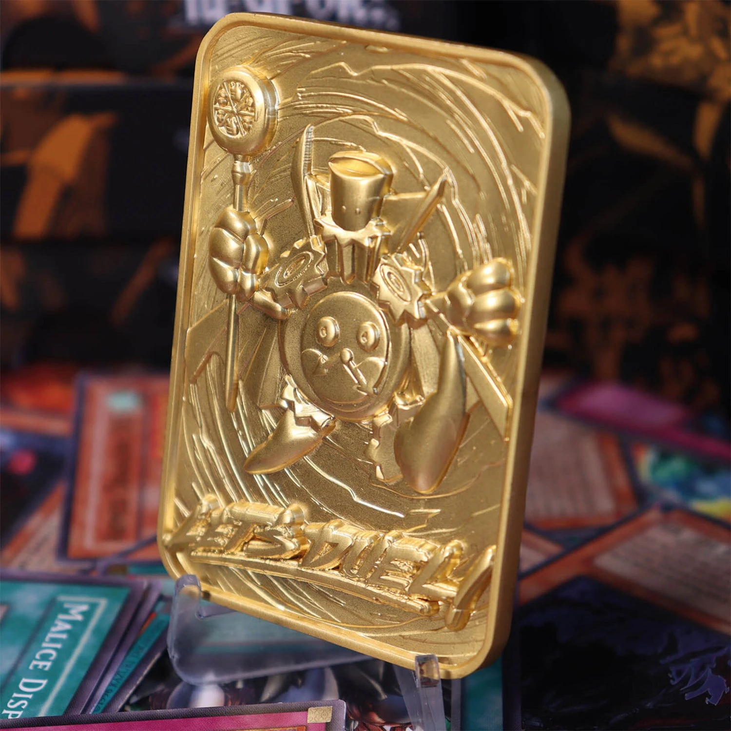 Yu-Gi-Oh Yu Gi Oh! Limited Edition 24K Gold Plated Collectible Time Wizard By Fanattik 10 Yu-Gi-Oh Yu Gi Oh! Limited Edition 24K Gold Plated Collectible Time Wizard By Fanattik - Image 8