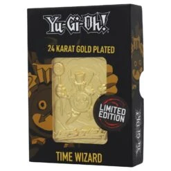 Yu-Gi-Oh Yu Gi Oh! Limited Edition 24K Gold Plated Collectible Time Wizard By Fanattik