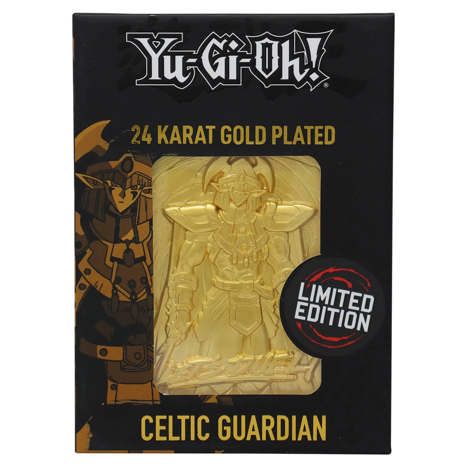 Yu Gi Oh! Limited Edition 24K Gold Plated Collectible Celtic Guardian By Fanattik 5 Yu Gi Oh! Limited Edition 24K Gold Plated Collectible Celtic Guardian By Fanattik - Image 3