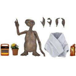 NECA E.T. The Extra-Terrestrial 40th Anniversary Ultimate E.T. 7 Inch Scale Action Figure