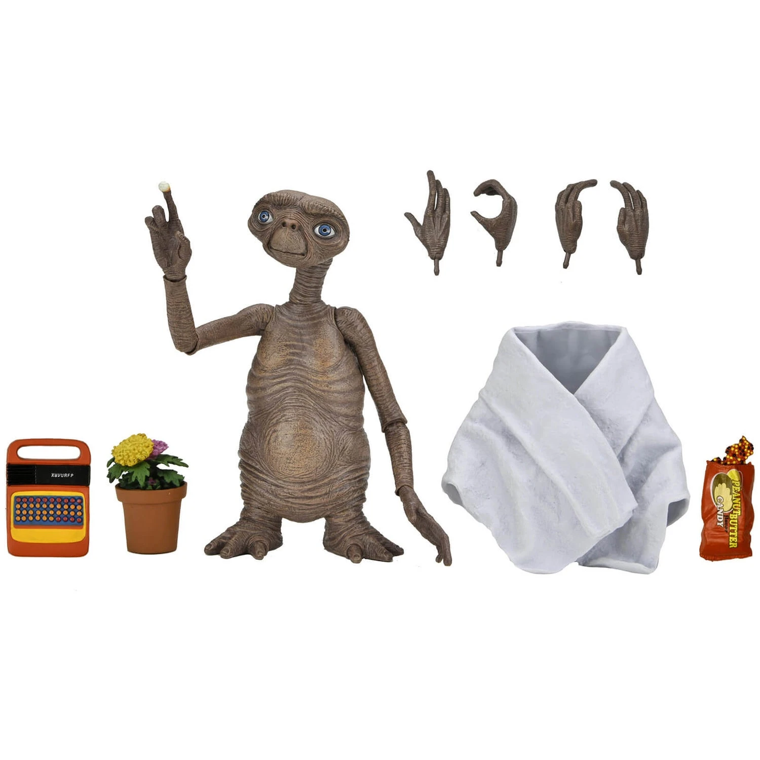 NECA E.T. The Extra-Terrestrial 40th Anniversary Ultimate E.T. 7 Inch Scale Action Figure 3 NECA E.T. The Extra-Terrestrial 40th Anniversary Ultimate E.T. 7 Inch Scale Action Figure