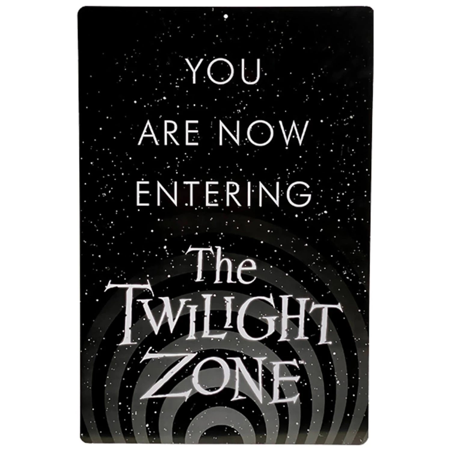 Trick Or Treat Studios The Twilight Zone Metal Sign 3 Trick Or Treat Studios The Twilight Zone Metal Sign