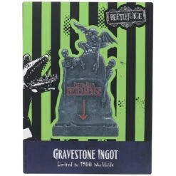 DUST! Beetlejuice Limited Edition Tombstone Ingot - UK Exclusive -Action Figures Shop 13950969 1895005321853283