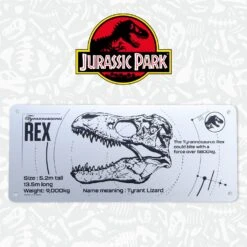 Fanattik Jurassic Park Schematic Plate -Action Figures Shop 13994676 2074993407351618