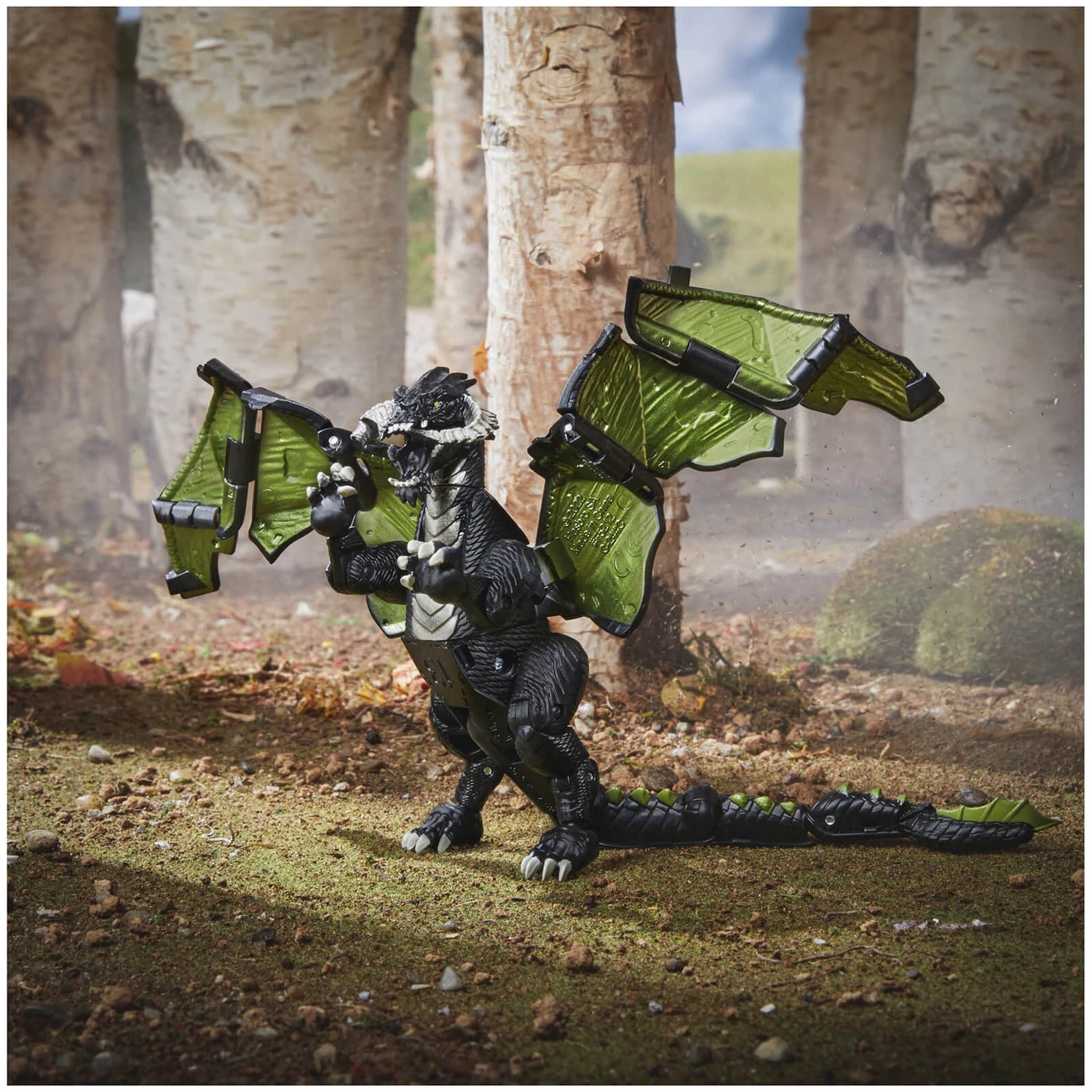 Hasbro Dungeons & Dragons Honor Among Thieves D&D Dicelings Black Dragon Collectible Action Figure 5 Hasbro Dungeons & Dragons Honor Among Thieves D&D Dicelings Black Dragon Collectible Action Figure - Image 3