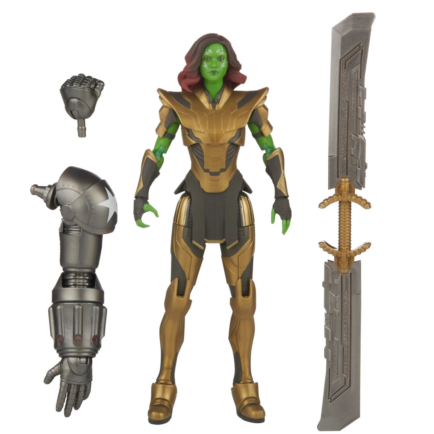 Hasbro Marvel Legends Series Warrior Gamora Action Figures (6”) 6 Hasbro Marvel Legends Series Warrior Gamora Action Figures (6”) - Image 4