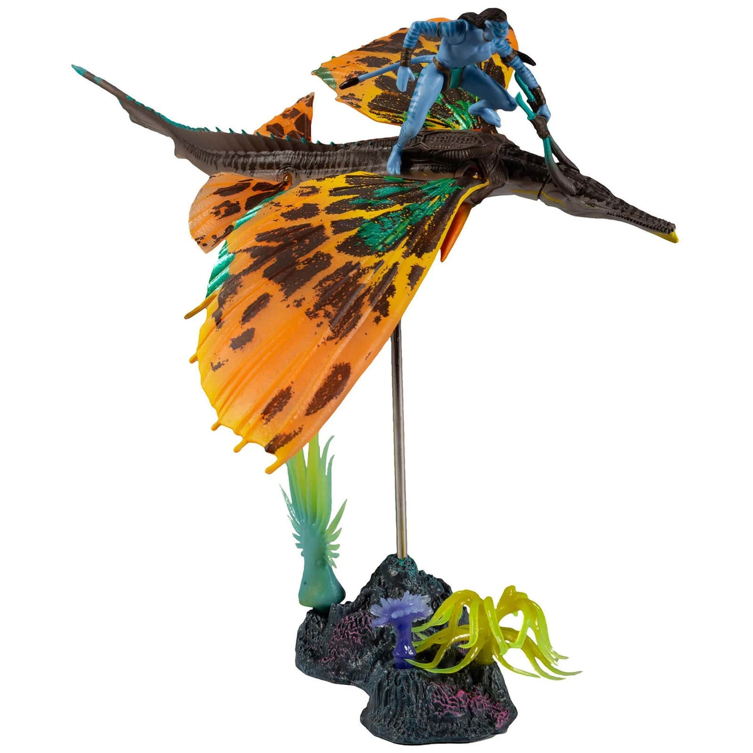 McFarlane Disney Avatar: The Way Of Water - Jake Sully & Skimwing Action Figure 5 McFarlane Disney Avatar: The Way Of Water - Jake Sully & Skimwing Action Figure - Image 3