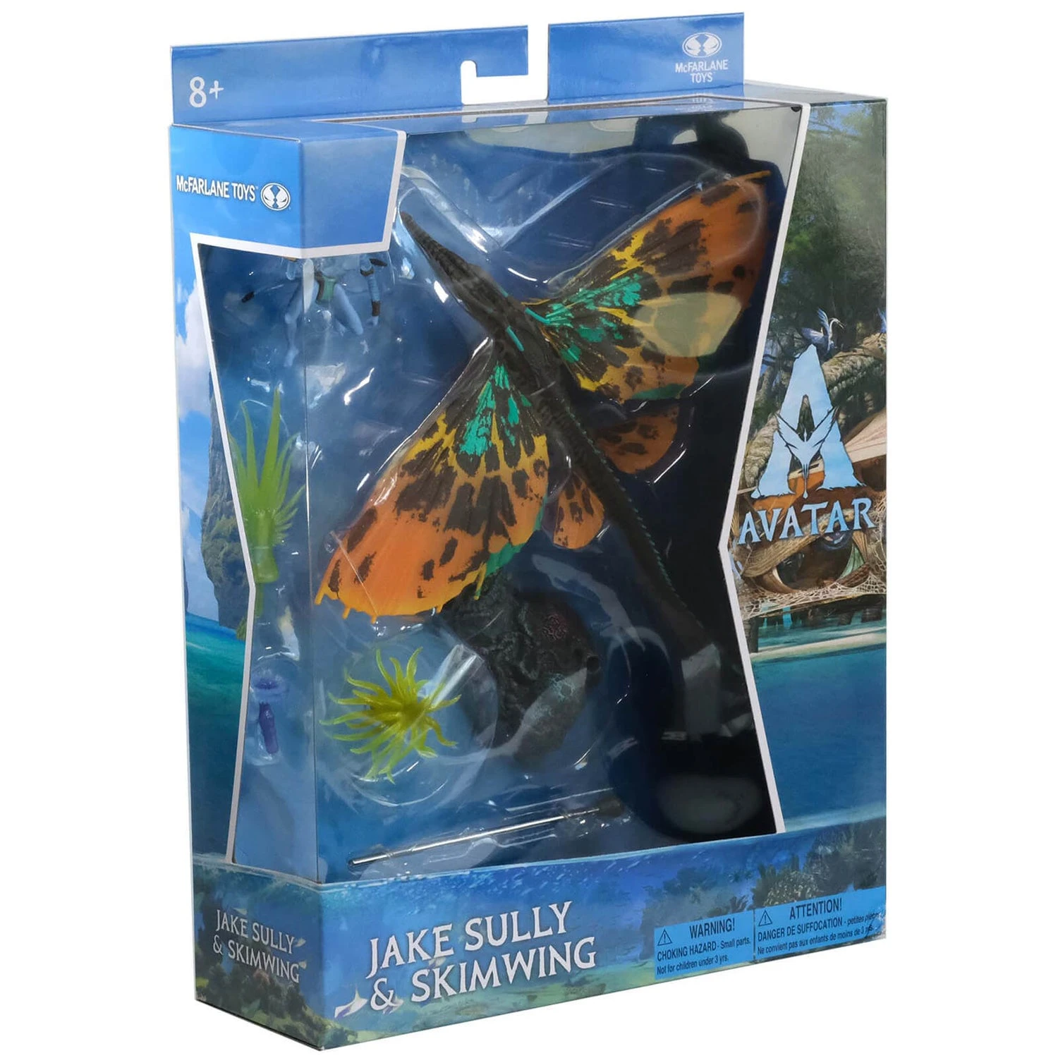 McFarlane Disney Avatar: The Way Of Water - Jake Sully & Skimwing Action Figure 10 McFarlane Disney Avatar: The Way Of Water - Jake Sully & Skimwing Action Figure - Image 8