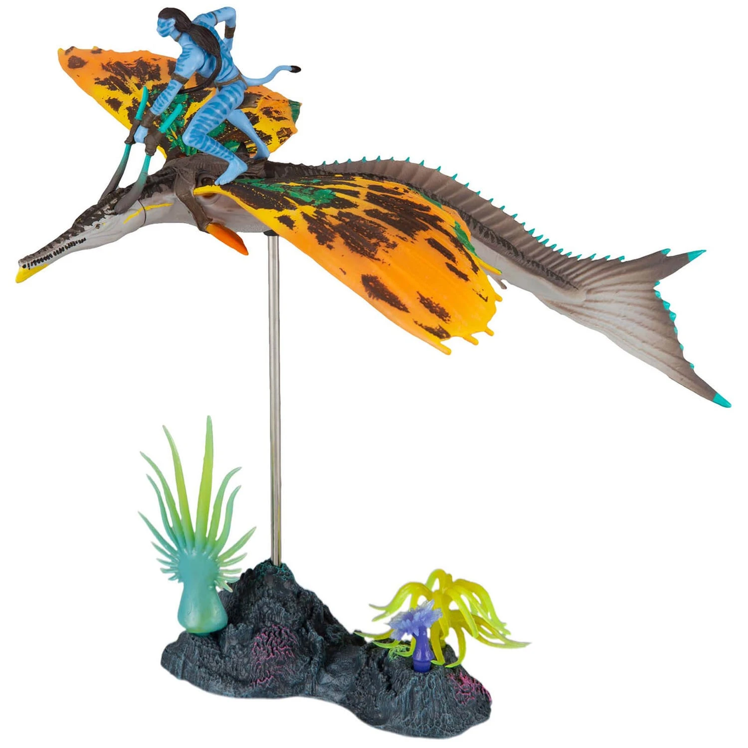 McFarlane Disney Avatar: The Way Of Water - Jake Sully & Skimwing Action Figure 8 McFarlane Disney Avatar: The Way Of Water - Jake Sully & Skimwing Action Figure - Image 6
