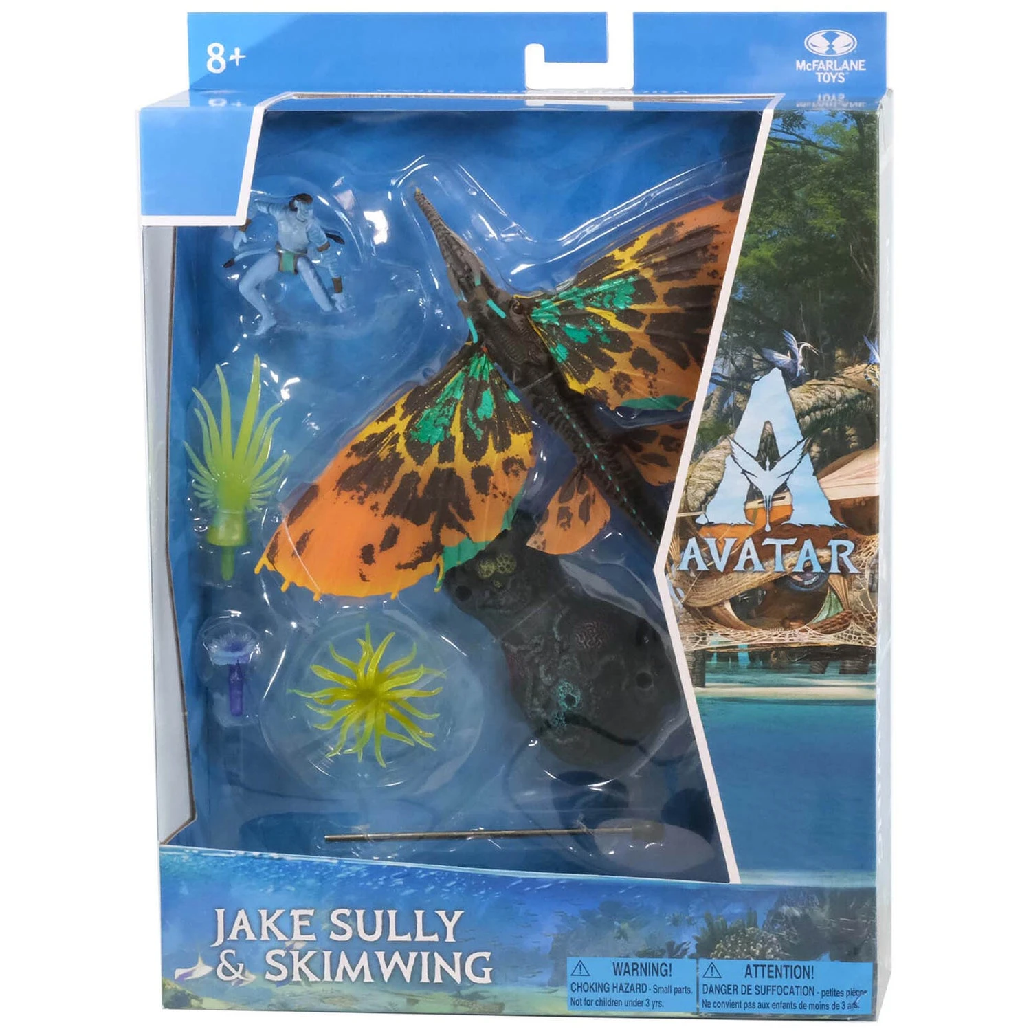 McFarlane Disney Avatar: The Way Of Water - Jake Sully & Skimwing Action Figure 9 McFarlane Disney Avatar: The Way Of Water - Jake Sully & Skimwing Action Figure - Image 7