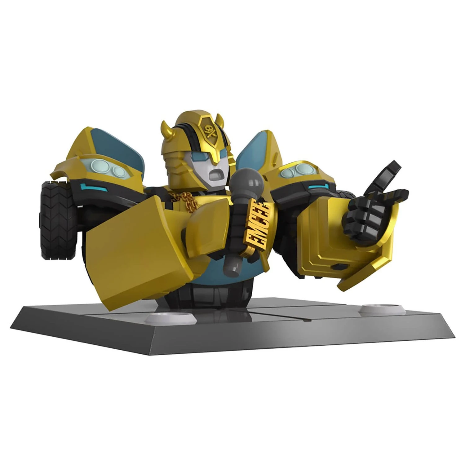 Mighty Jaxx Transformers X Quiccs: Bumblebee Collectible Figure 10 Mighty Jaxx Transformers X Quiccs: Bumblebee Collectible Figure - Image 8