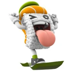 Mighty Jaxx Rock On! Sushi By Mankeeboi Figure