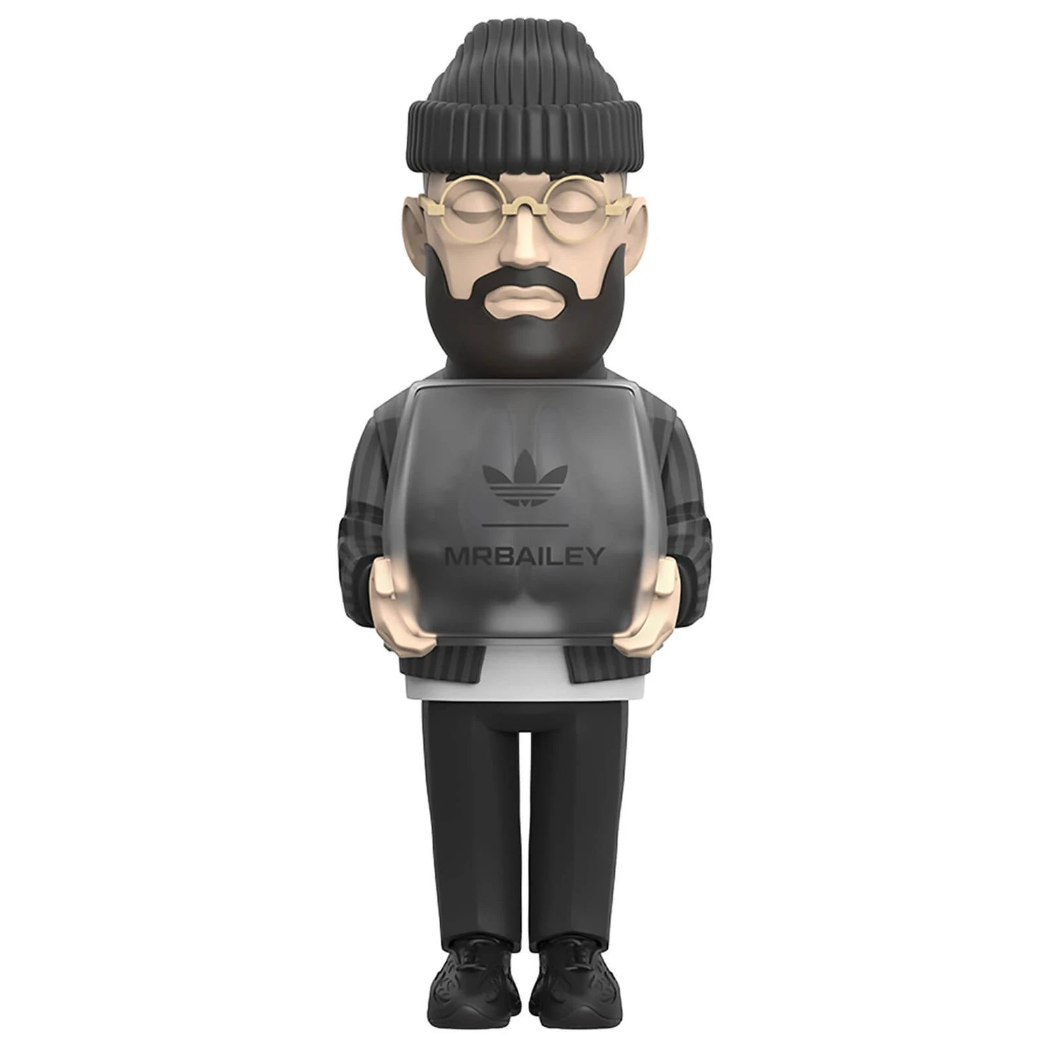 Mighty Jaxx Mrbailey® By Yarms 8" Vinyl Art Toy 3 Mighty Jaxx Mrbailey® By Yarms 8" Vinyl Art Toy