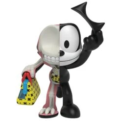 Mighty Jaxx Xxray Plus Felix The Cat 8” Vinyl Art Toy
