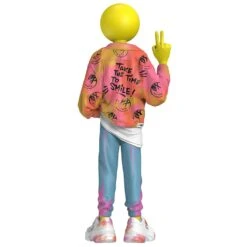 Mighty Jaxx B. Smiley (50th Anniversary Edition) 12” Vinyl Art Toy -Action Figures Shop 14244403 2595033507940918