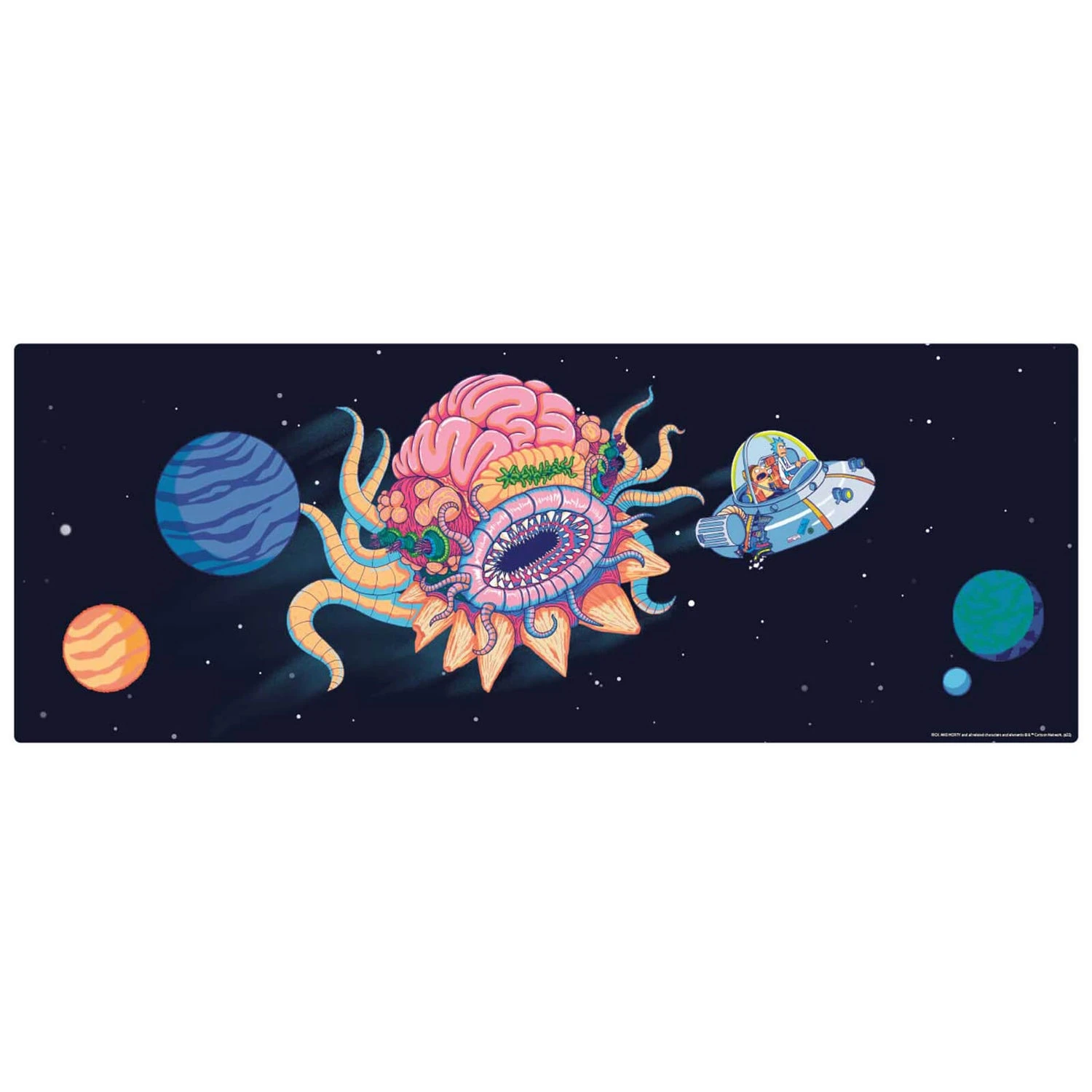 Fanattik Rick And Morty Large Desk Pad And Coaster Set 10 Fanattik Rick And Morty Large Desk Pad And Coaster Set - Image 8