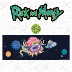 Fanattik Rick And Morty Large Desk Pad And Coaster Set 21 Fanattik Rick And Morty Large Desk Pad And Coaster Set -Action Figures Shop 14264866 2575025478730928