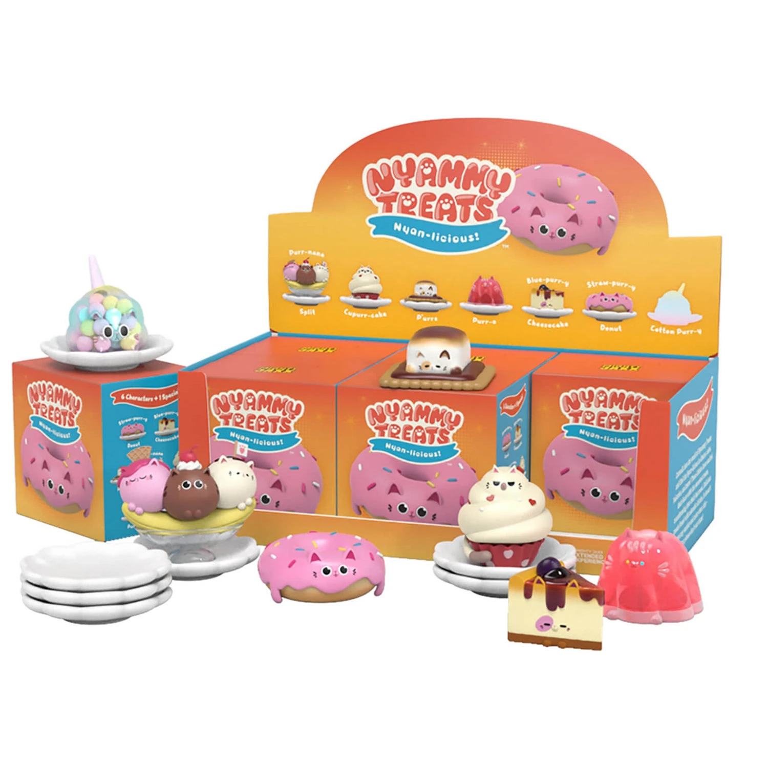 Mighty Jaxx Nyammy Treats: Nyan-licious Blind Box (1pc) 3 Mighty Jaxx Nyammy Treats: Nyan-licious Blind Box (1pc)