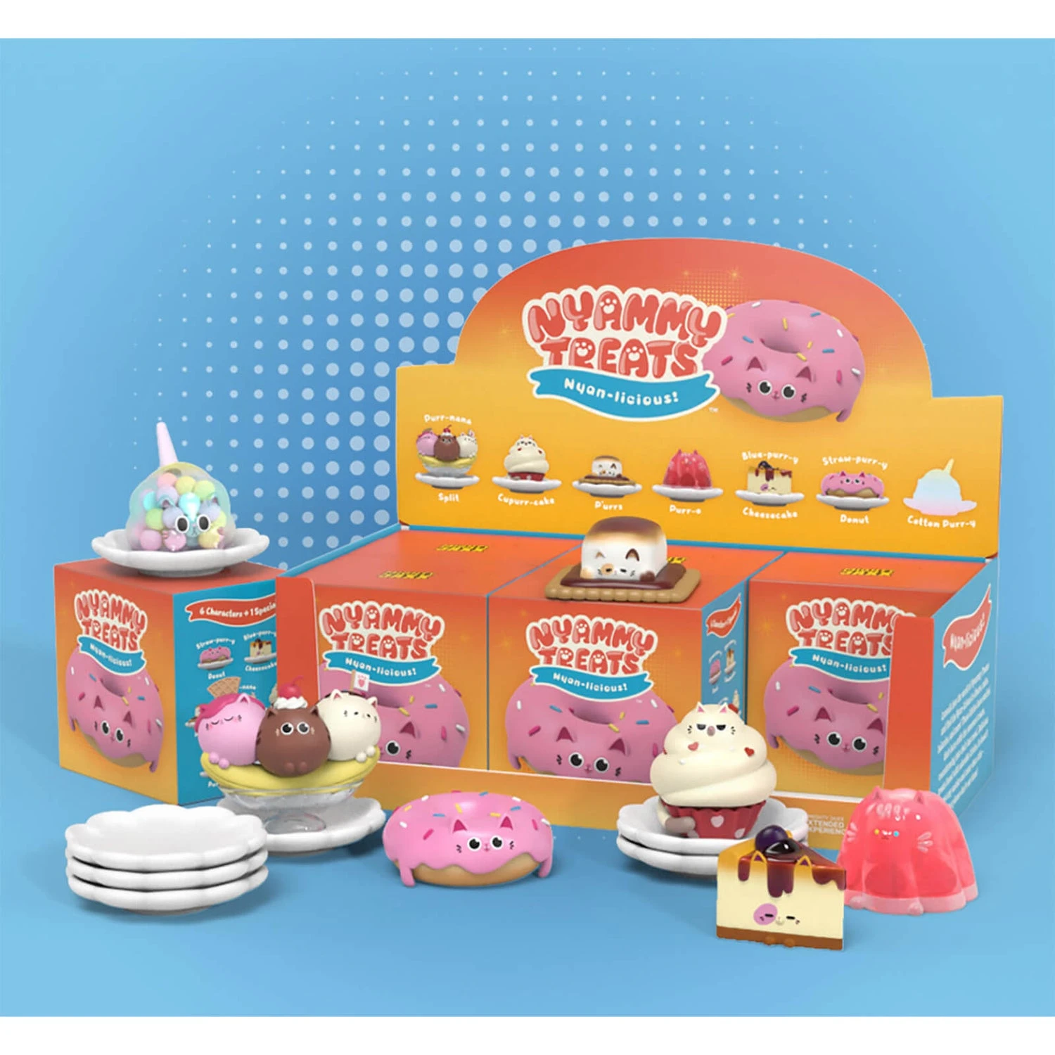 Mighty Jaxx Nyammy Treats: Nyan-licious Blind Box (1pc) 5 Mighty Jaxx Nyammy Treats: Nyan-licious Blind Box (1pc) - Image 3