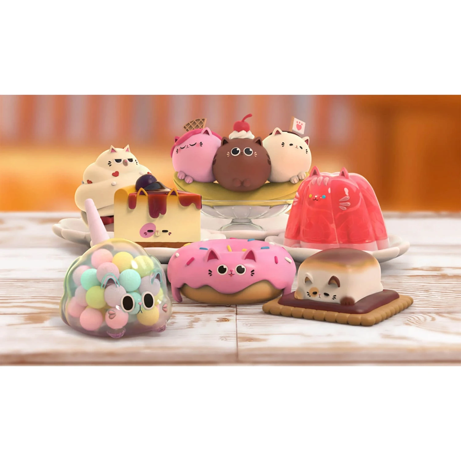 Mighty Jaxx Nyammy Treats: Nyan-licious Blind Box (1pc) 4 Mighty Jaxx Nyammy Treats: Nyan-licious Blind Box (1pc) - Image 2