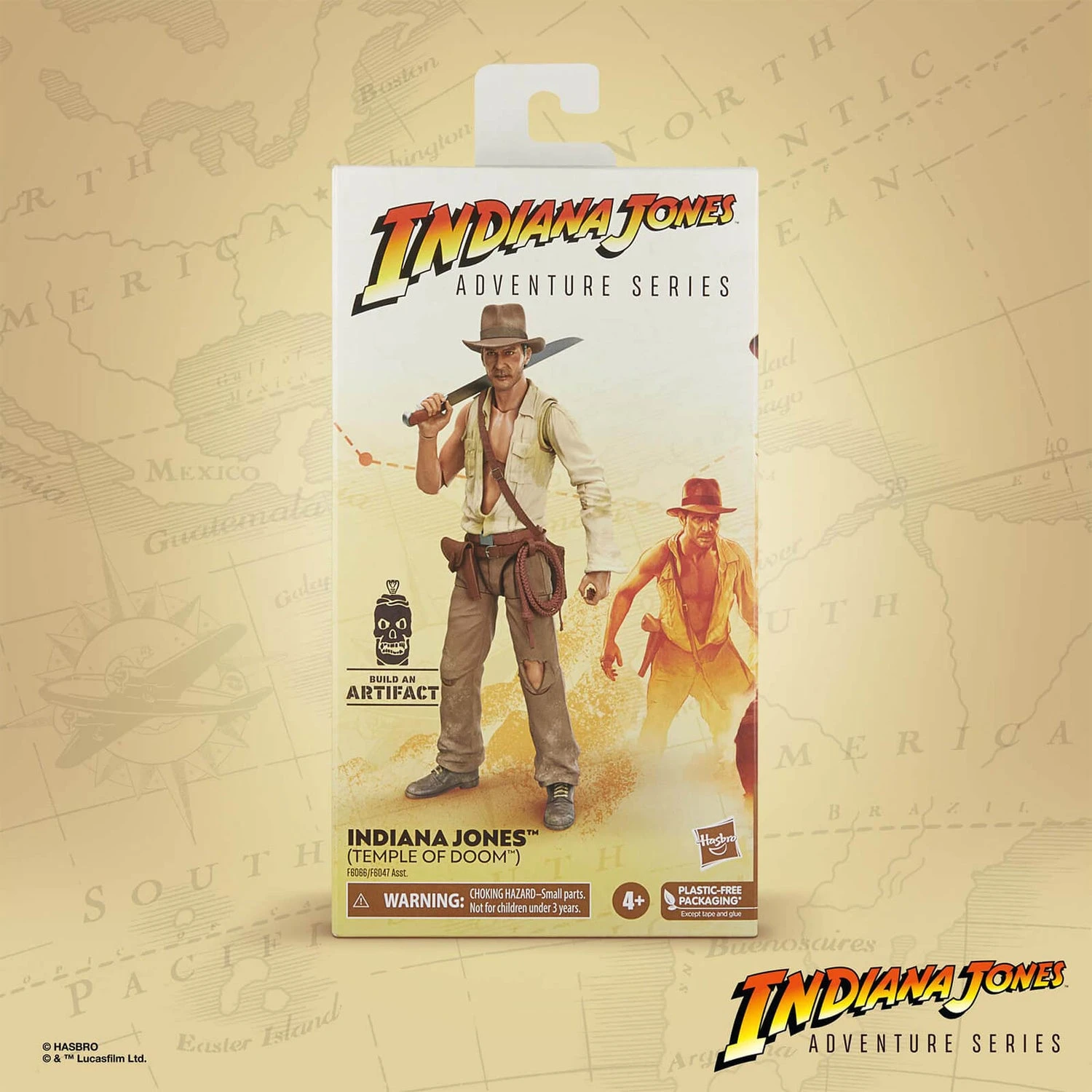 Hasbro Indiana Jones Adventure Series Indiana Jones (Temple Of Doom) Action Figure 9 Hasbro Indiana Jones Adventure Series Indiana Jones (Temple Of Doom) Action Figure - Image 7