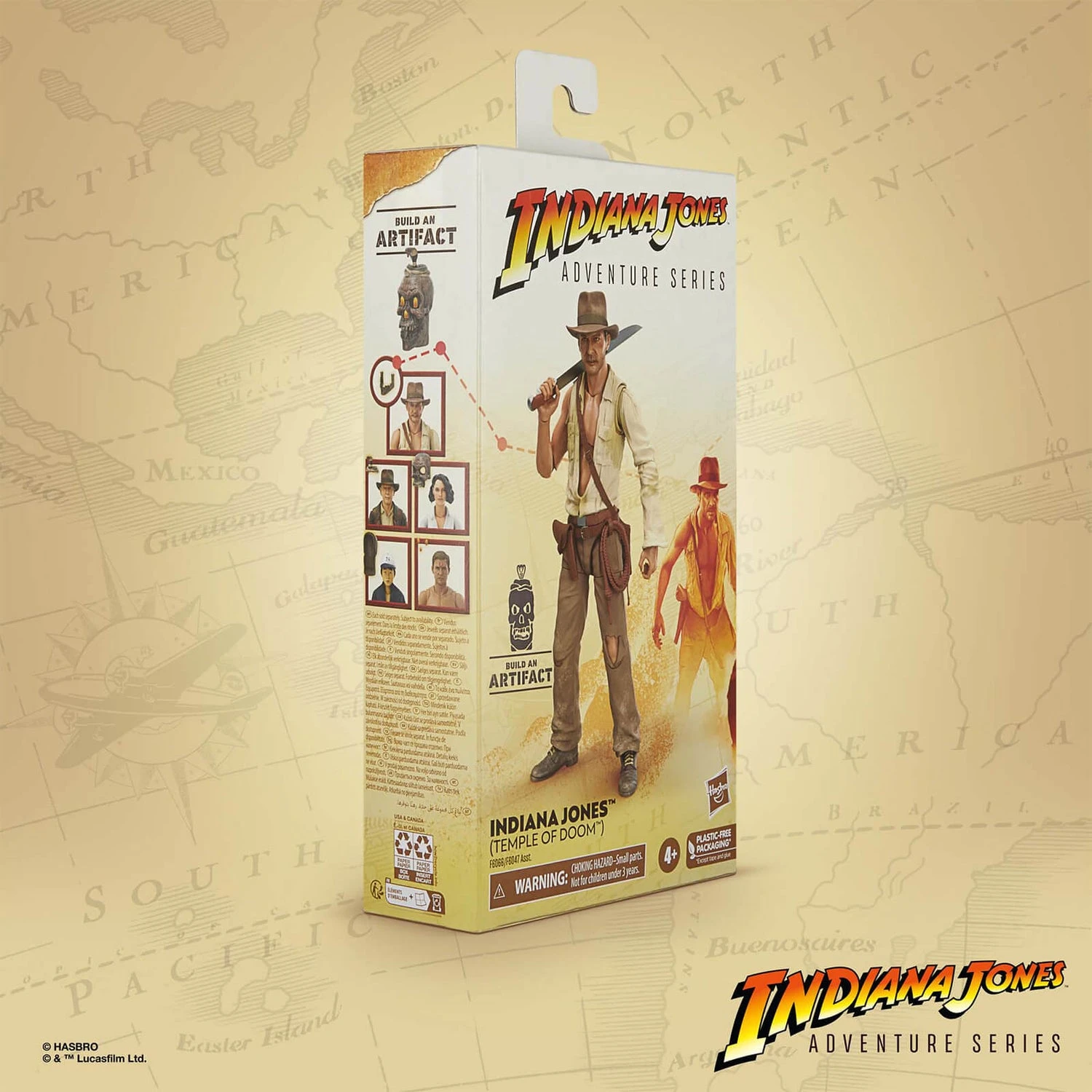 Hasbro Indiana Jones Adventure Series Indiana Jones (Temple Of Doom) Action Figure 10 Hasbro Indiana Jones Adventure Series Indiana Jones (Temple Of Doom) Action Figure - Image 8
